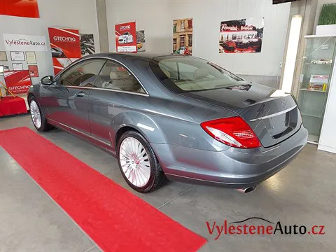 Mercedes CL500 - Renovace a keramická ochrana laku