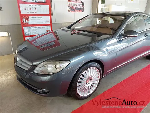 Mercedes CL500 - Renovace a keramická ochrana laku