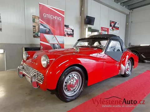 Triumph TR3 - Jemné leštění a ochrana laku