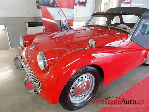 Triumph TR3 - Jemné leštění a ochrana laku