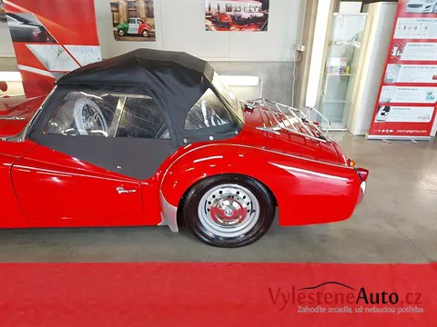 Triumph TR3 - Jemné leštění a ochrana laku