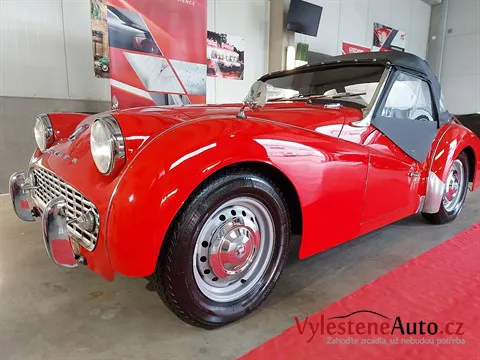 Triumph TR3 - Jemné leštění a ochrana laku