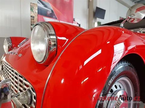 Triumph TR3 - Jemné leštění a ochrana laku