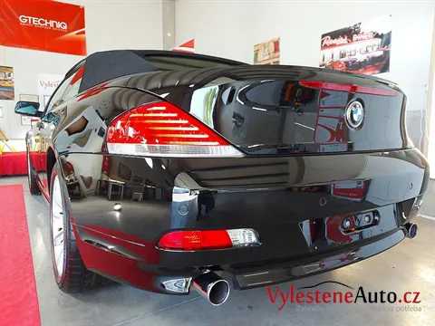BMW 630i - Vícekrokové leštění a keramická ochrana laku