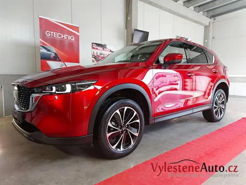 Mazda CX-5 - Vícekrokové leštění a keramická ochrana laku