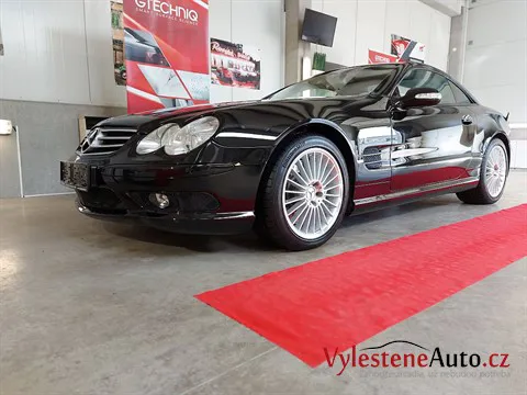 Mercedes SL55 AMG - Leštění a ochrana laku
