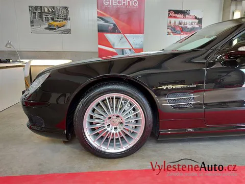 Mercedes SL55 AMG - Leštění a ochrana laku