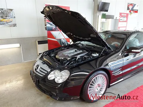 Mercedes SL55 AMG - Leštění a ochrana laku