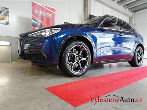 Alfa Romeo Stelvio - Leštění a keramická ochrana laku