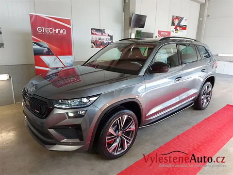 Škoda Kodiaq RS - Vícekrokové leštění a keramická ochrana laku