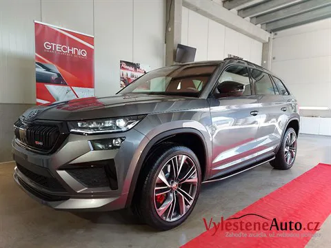 Škoda Kodiaq RS - Vícekrokové leštění a keramická ochrana laku