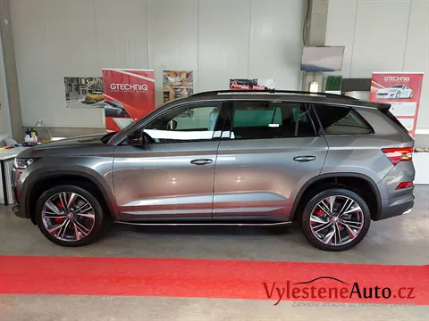 Škoda Kodiaq RS - Vícekrokové leštění a keramická ochrana laku