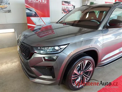 Škoda Kodiaq RS - Vícekrokové leštění a keramická ochrana laku