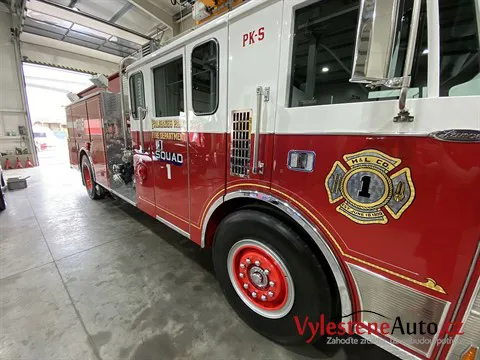 LA Fire Department Truck - Vícekrokové leštění a keramická ochrana laku