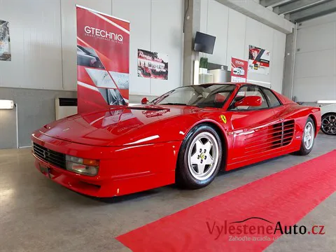 Ferrari Testarossa - Vícekrokové leštění a keramická ochrana laku
