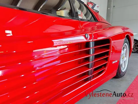 Ferrari Testarossa - Vícekrokové leštění a keramická ochrana laku