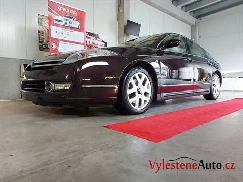 Citroen C6 - Vícekrokové leštění a keramická ochrana laku