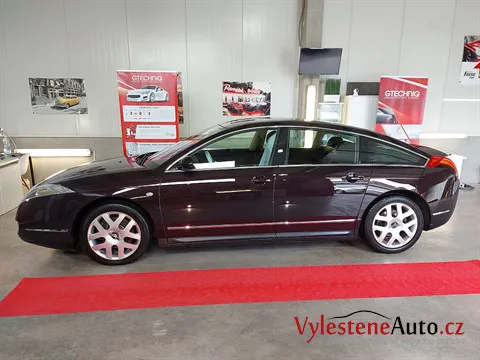 Citroen C6 - Vícekrokové leštění a keramická ochrana laku