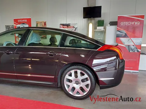 Citroen C6 - Vícekrokové leštění a keramická ochrana laku