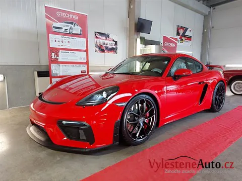 Porsche Cayman GT4 - Renovace a keramická ochrana laku