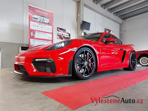 Porsche Cayman GT4 - Renovace a keramická ochrana laku