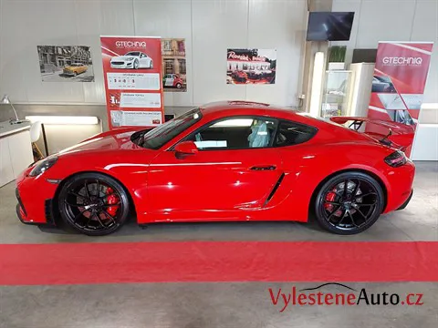 Porsche Cayman GT4 - Renovace a keramická ochrana laku