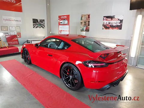 Porsche Cayman GT4 - Renovace a keramická ochrana laku