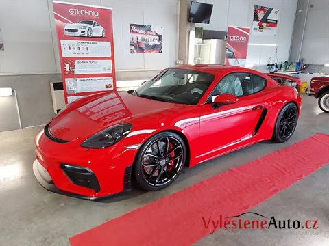 Porsche Cayman GT4 - Renovace a keramická ochrana laku