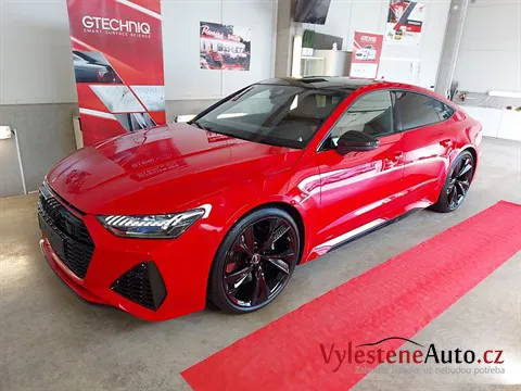 Audi RS7 - Vícekroková renovace a ochrana laku