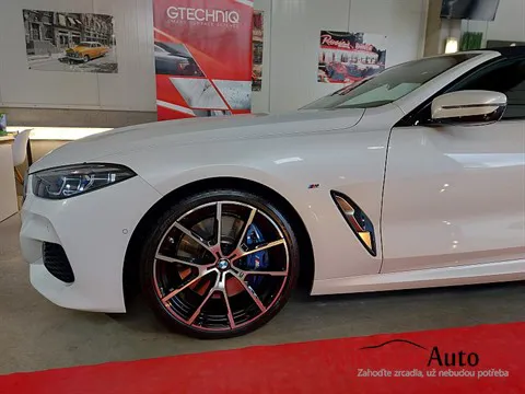 BMW 840i cabrio - Vícekroková renovace a ochrana laku