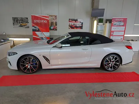 BMW 840i cabrio - Vícekroková renovace a ochrana laku