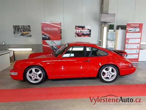 Porsche 911 - Vícekrokové leštění a ochrana laku