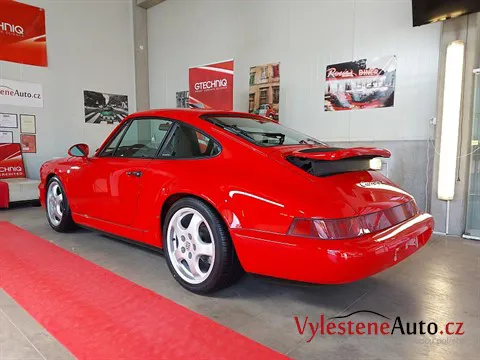 Porsche 911 - Vícekrokové leštění a ochrana laku