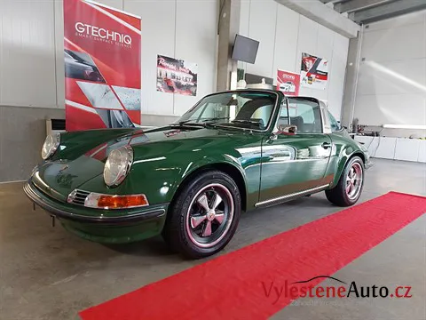 Porsche 911 Targa - Vícekrokové leštění a keramická ochrana laku