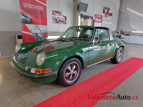 Porsche 911 Targa - Vícekrokové leštění a keramická ochrana laku