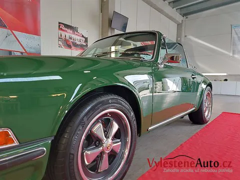 Porsche 911 Targa - Vícekrokové leštění a keramická ochrana laku