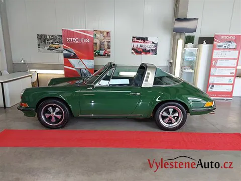 Porsche 911 Targa - Vícekrokové leštění a keramická ochrana laku