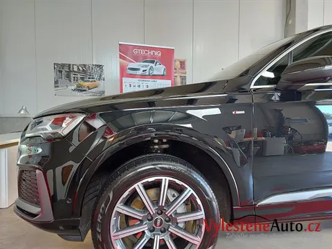 Audi Q7 50 TDI - Vícekrokové leštění a keramická ochrana laku