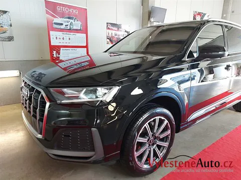 Audi Q7 50 TDI - Vícekrokové leštění a keramická ochrana laku