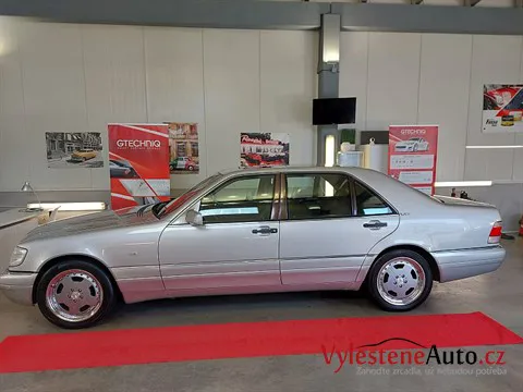 Mercedes S600 - Dekontaminace a vyživení keramiky Gtechniq