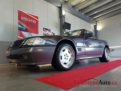 Mercedes SL500 - Vícekrokové leštění a keramická ochrana laku