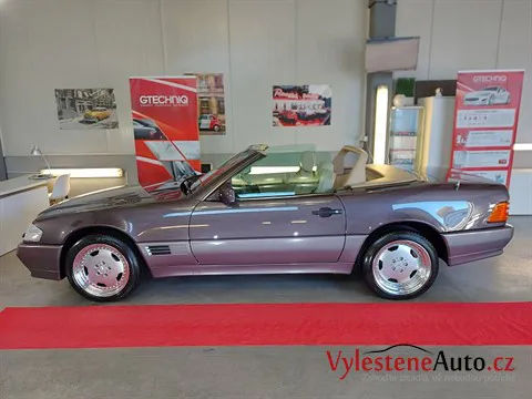 Mercedes SL500 - Vícekrokové leštění a keramická ochrana laku
