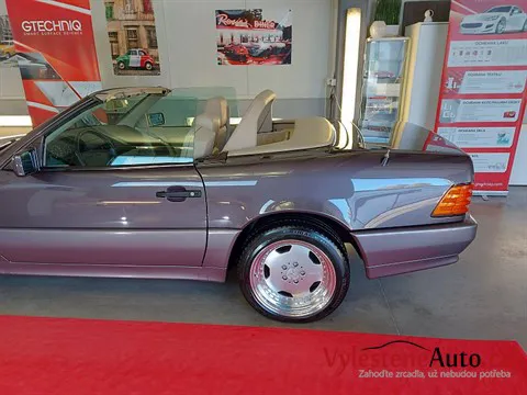 Mercedes SL500 - Vícekrokové leštění a keramická ochrana laku