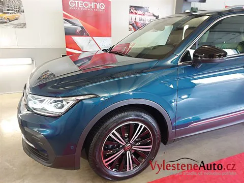 VW Tiguan - Vícekrokové leštění a keramická ochrana laku
