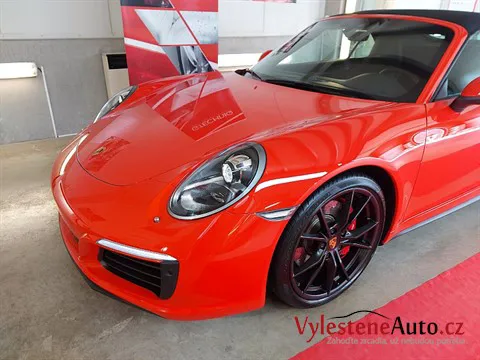 Porsche 911 4S cabrio - Vícekrokové leštění a ochrana laku