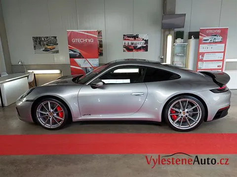 Porsche 911 GTS - Leštění a keramická ochrana laku