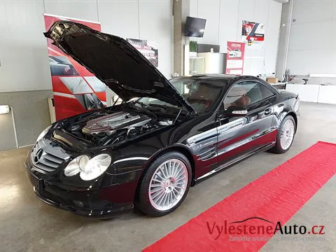 Mercedes-Benz SL55 AMG - Vícekrokové leštění a keramická ochrana laku