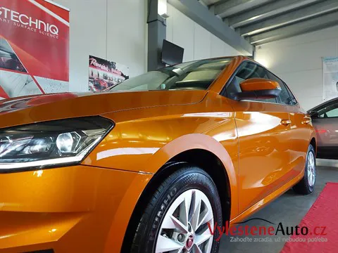 Škoda Fabia - Vícekrokové leštění a keramická ochrana laku