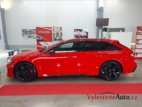 Audi RS6 kombi - Leštění a keramická ochrana laku