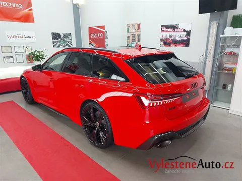 Audi RS6 kombi - Leštění a keramická ochrana laku